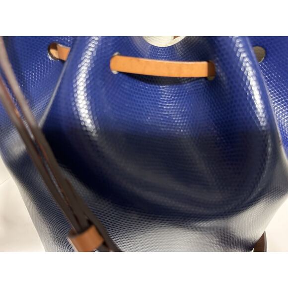 Dooney & Bourke Serena Small Bucket Bag crossbody pouch Blue Vintage 41-05 - Picture 14 of 14